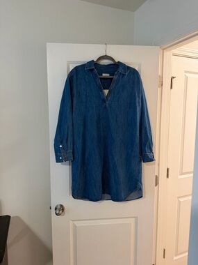 Universal Thread Women’s  Dark Blue Denim Tunic Dress